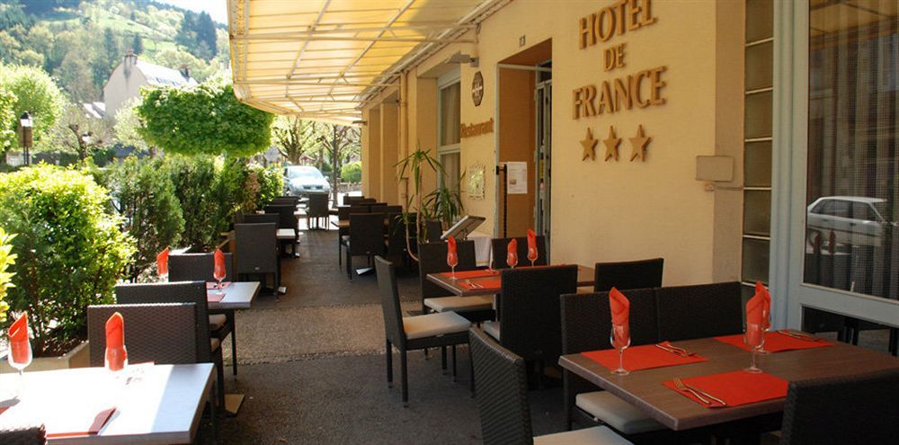 Hotel de France Saint-Geniez-dʼOlt Buitenkant foto